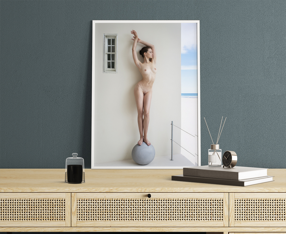 Girl on the ball